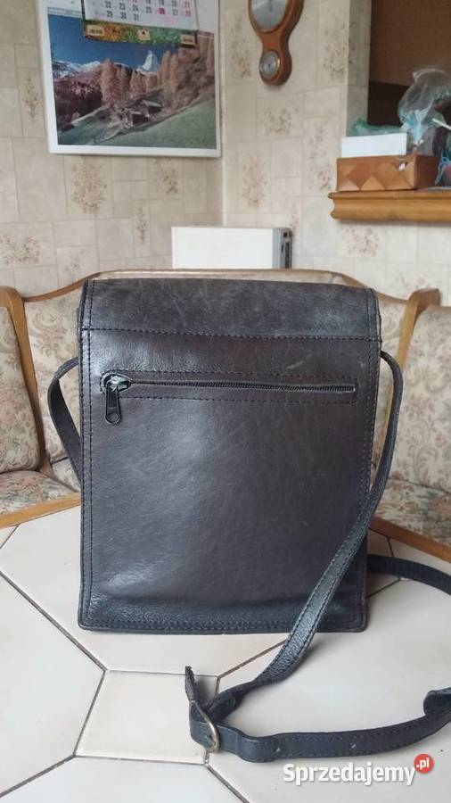 Oryginalna skórzana raportówka Belsac Dla mężczyzn Sosnowiec