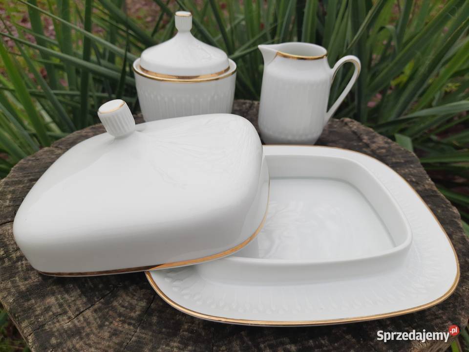 cukiernica mlecznik maselnica Hutschenreuther Strzelno