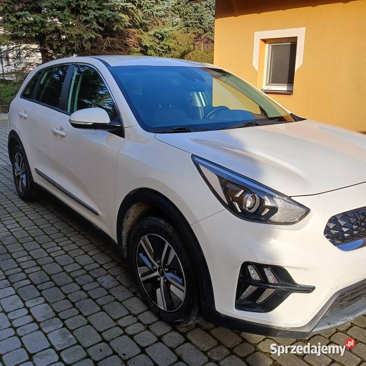 Kia Niro Hybrid Plugin 230v ładowanie z gniazdka wielofunkcyjna kierownica