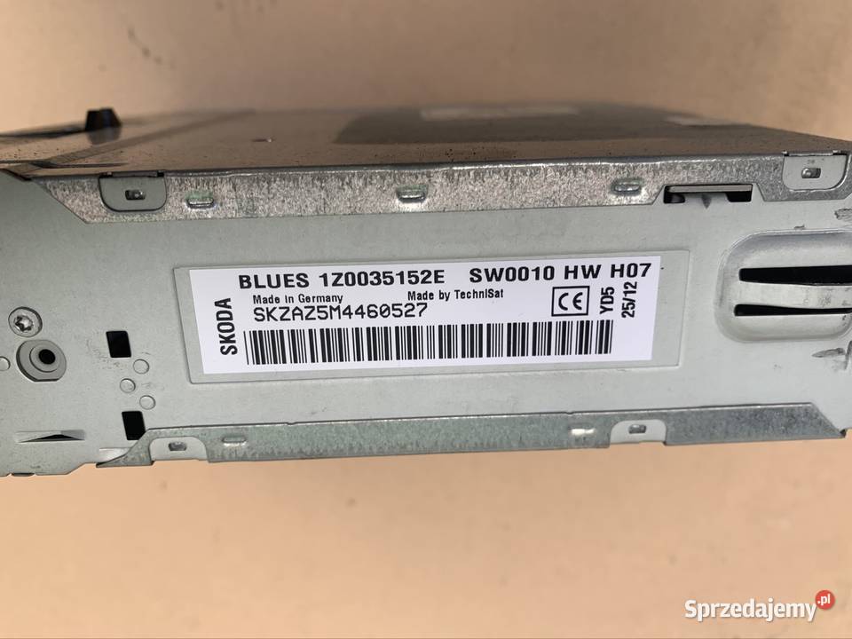 1Z0035152 radio fabryczne skoda octavia 2 II Szczecin sprzedam