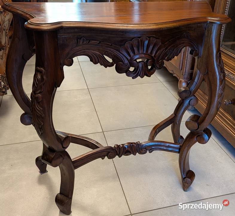 piękna konsola ciemny orzechsklep Dąbrowa śląskie Dąbrowa Górnicza
