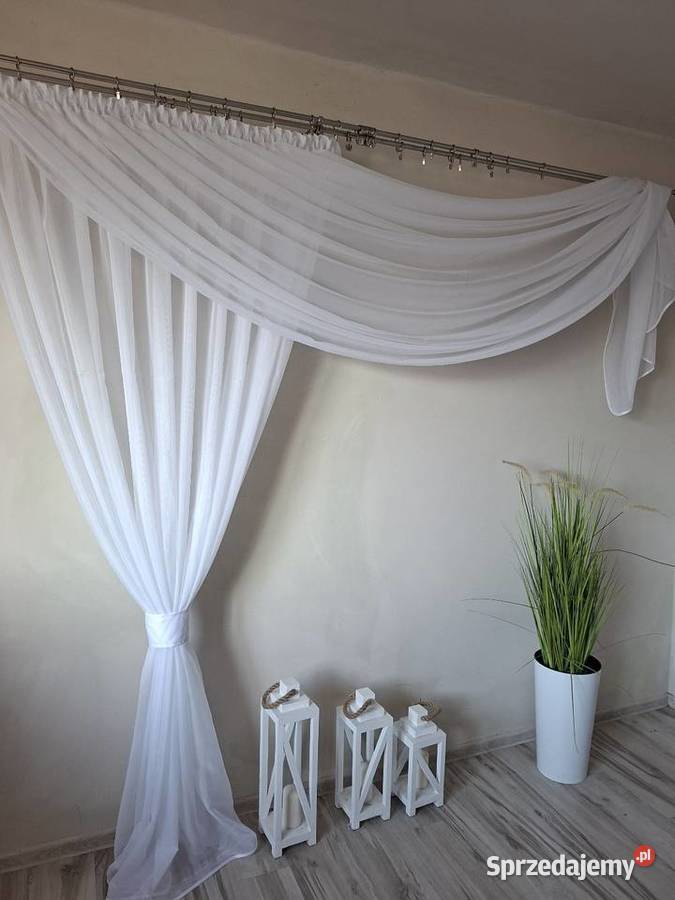 Firanka woalowa do salonu sprzedam