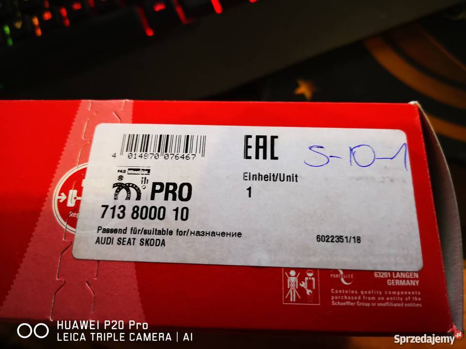 Łożyska Seat Ibiza FAG 713 6102 30 NOWE Audi Jaworzno