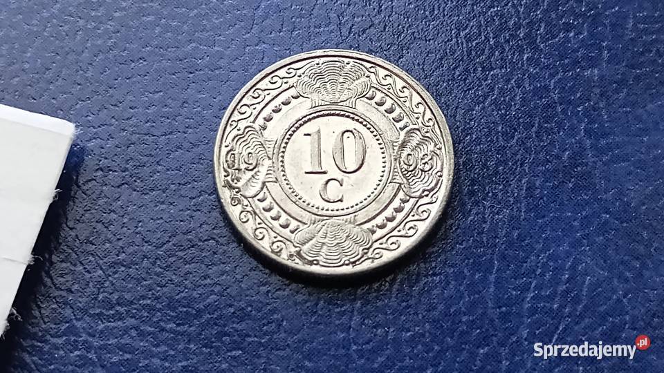 Star monety 10 cent 1993 Antyle Holenderskie podkarpackie Lesko