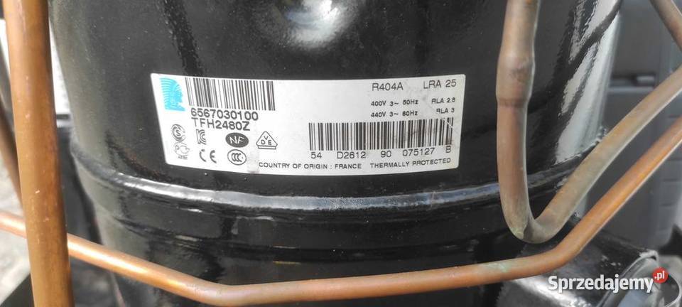 Zestaw do mroźni Agregat LUNITE TFH2480Z Magazynowanie Paczków