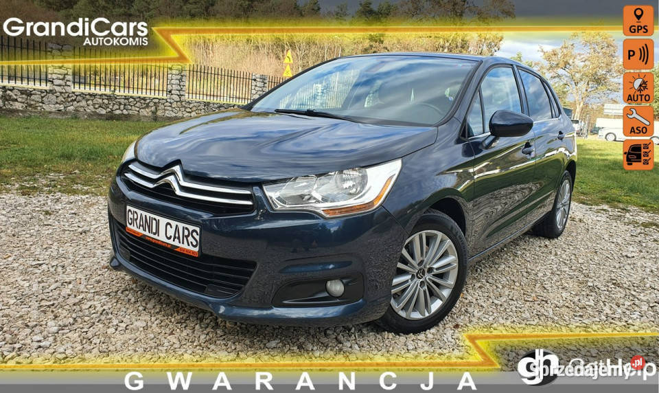 Citroen C4 16 16v 120 NAVI Climatronic Mega klimatyzacja Chmielnik