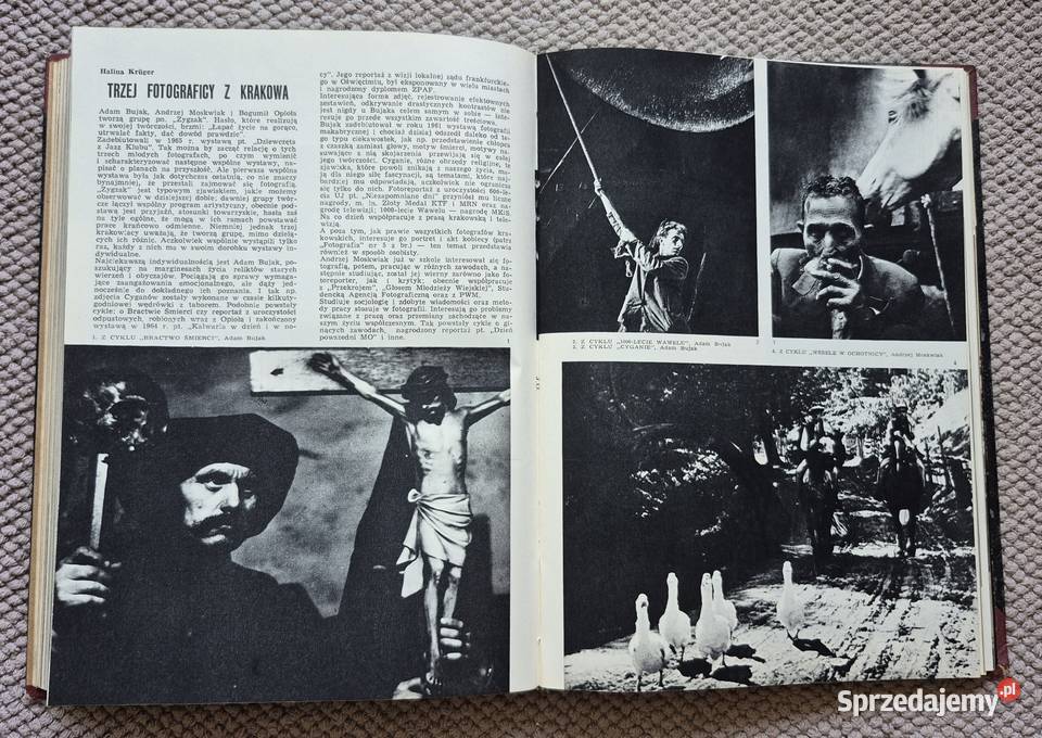 Oprawiony rocznik 1968 miesięcznika Fotografia Wrocław