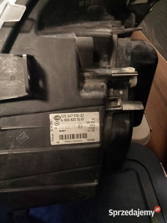 MERCEDES SPRINTER 906 XENON LAMPA PRAWA