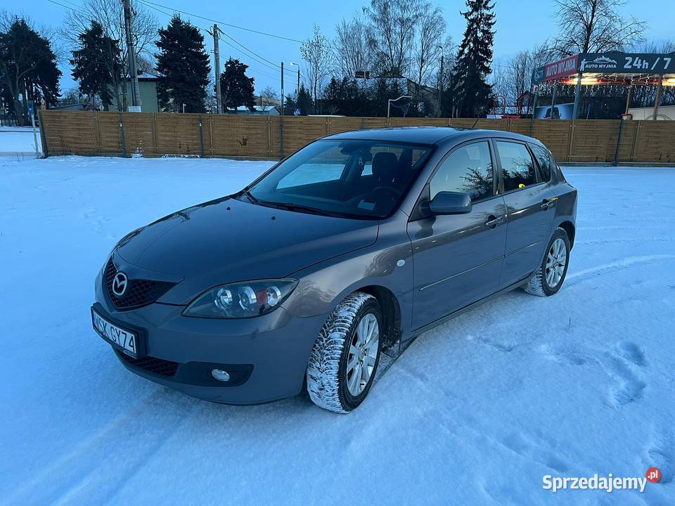 Mazda 3 2007r 16D Rok produkcji 2007 Sokołów Podlaski
