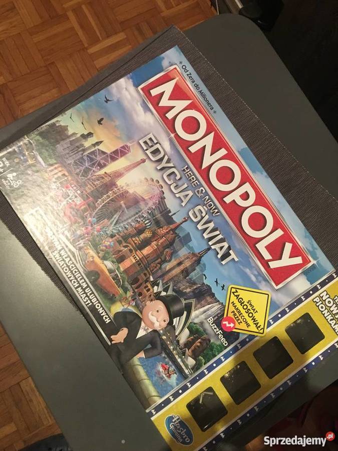 Monopoly edycja świat stan Monopoly monopol Towarzyskie Poznań