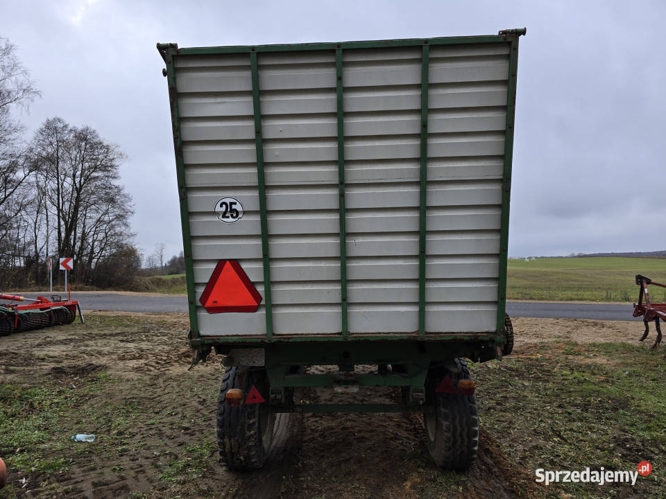 Przyczepa samowyładowcza EUROTRANS 6000 6 t do Czerkiesy sprzedam