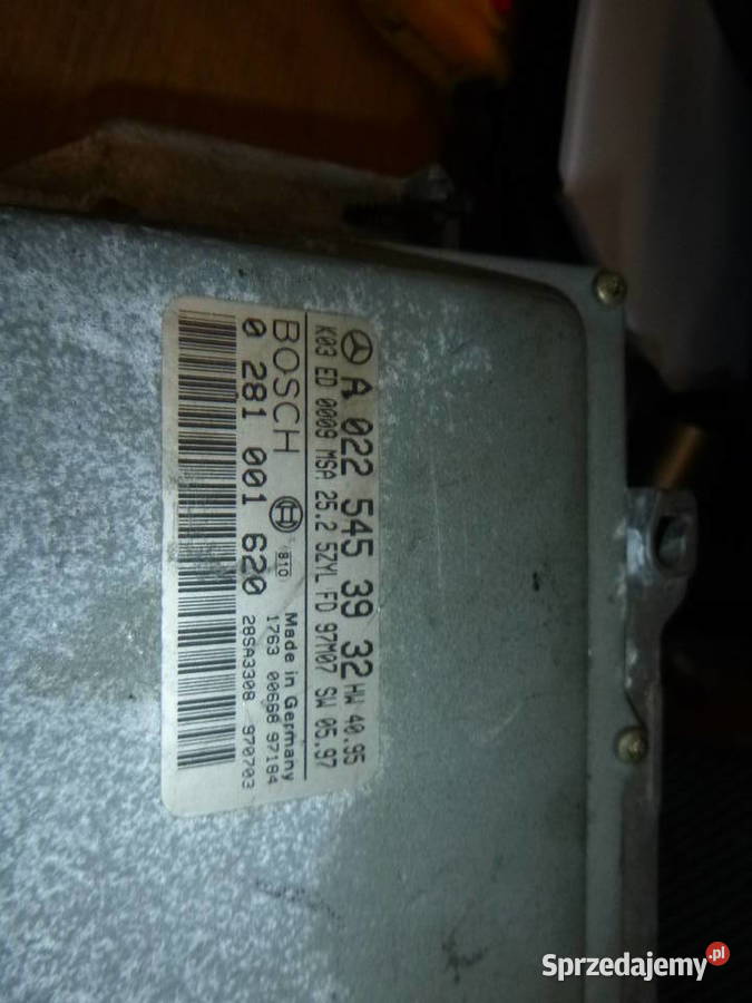 MERCEDDES W210 29TD KOMPUTER STEROWNIK SILNIKA sprzedam