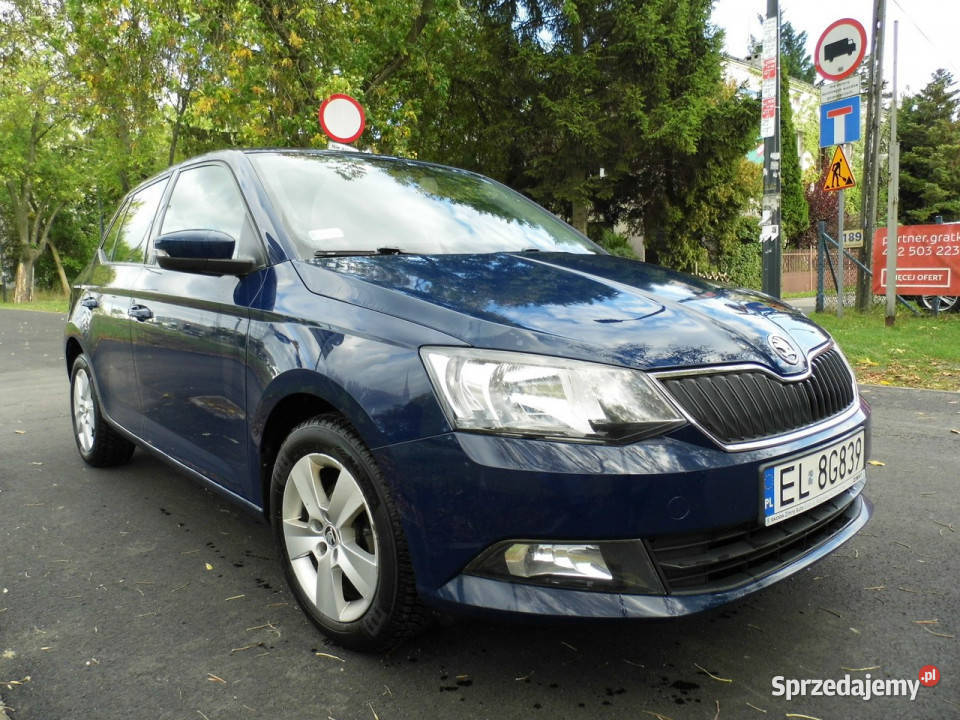 koda Fabia 10 gaz klima III 2014 Łódź