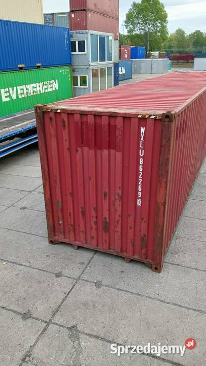 SPRZEDAM UŻYWANE Kontenery morskie 40HC CW 12