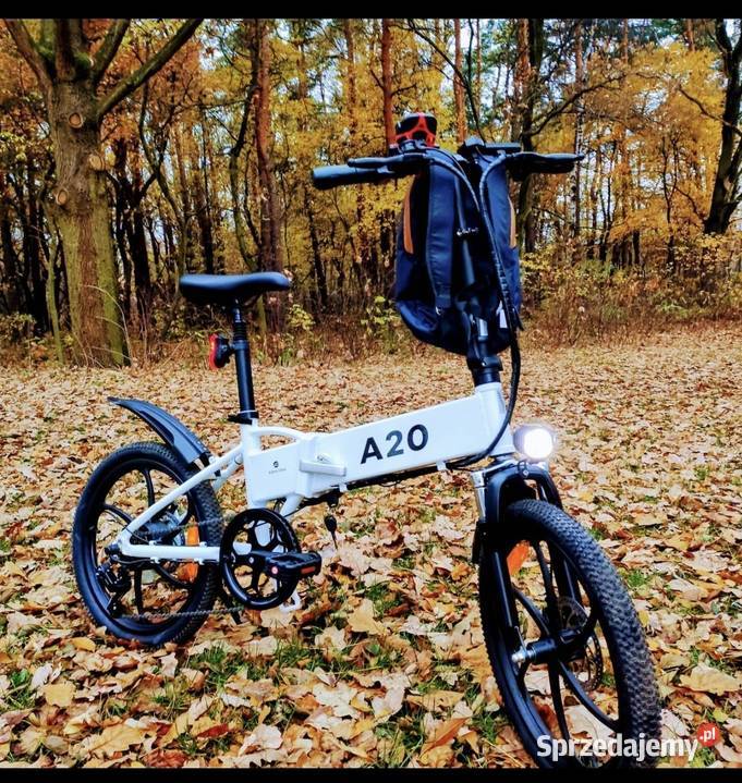 Rower elektryczny składany ADO A20 250W Tychy sprzedam