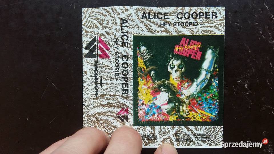 Kaseta magnetofonowa Alice Cooper Hey stoopid podlaskie
