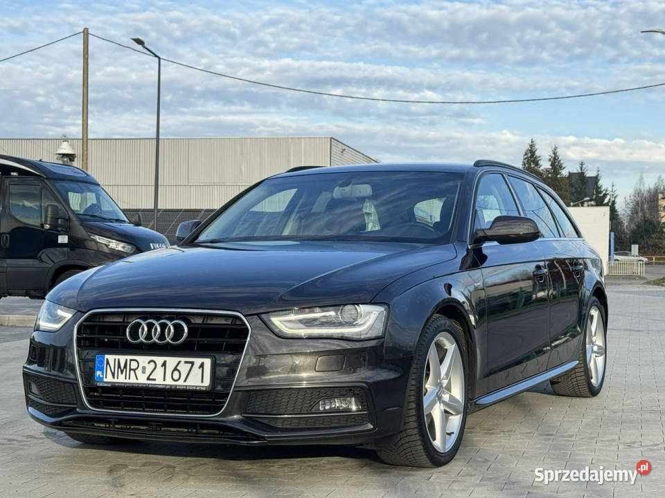 Audi A4 20 TDI 150 SLINE AUTOMAT LED Skóra Mrągowo