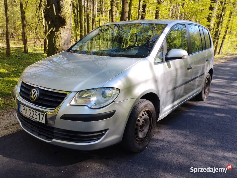 Volkswagen Touran 1 9 TDI2007 280000 przebieg manualna lubelskie Parczew