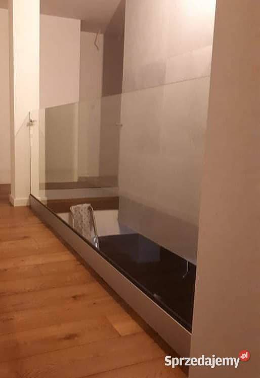 Szklane balustrady wewnętrzne i zewnętrzne mazowieckie Mińsk Mazowiecki