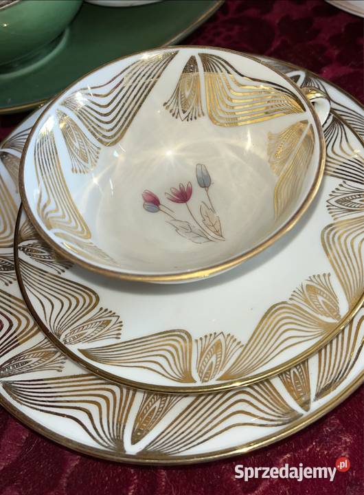 Filiżanka z talerzykiem deserowym Różne Gdańsk