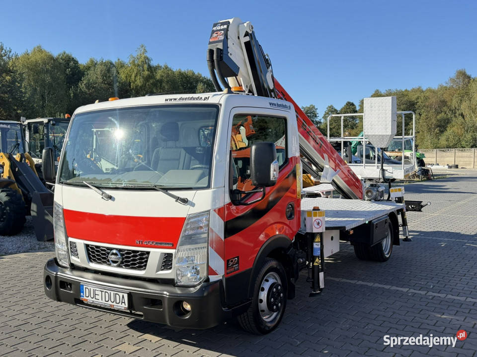 Nissan Cabstar Podnośnik Koszowy 23m GSR B230T biały
