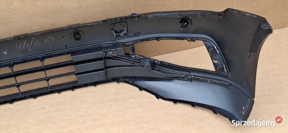 VW PASSAT B8 LIFT ZDERZAK PRZÓD PRZEDNI PDC Bieleń