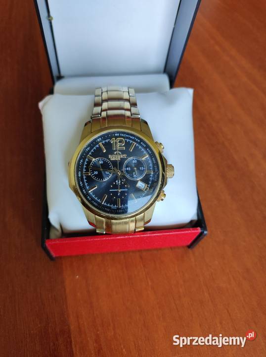BS25A94M 100M zegarek męski bisset złota Moda i Styl Kielce sprzedam
