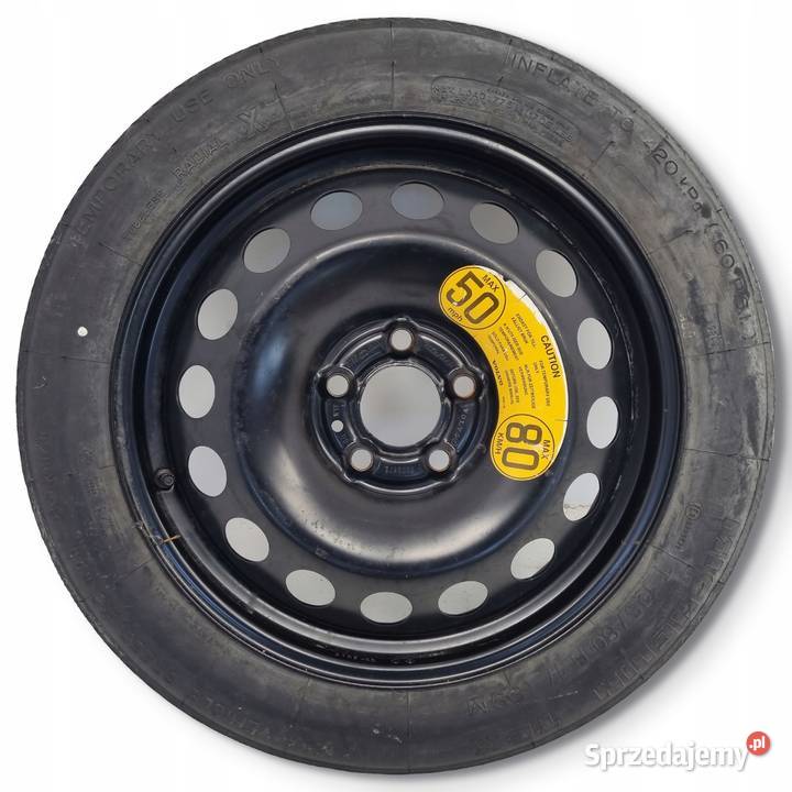 KOŁO DOJAZDOWE 12580 R17 9209872 5x108 lubelskie Chełm