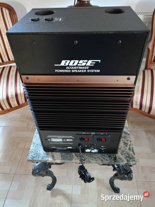 Subwoofer BOSE Aktywny Potężny Bass USA Vintage Amplitunery Drawski Młyn