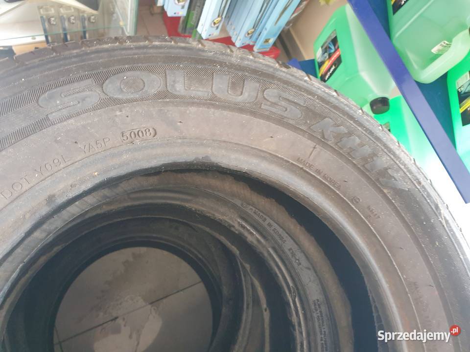 Opona Kumho Solus KH17 lato 18565R14 warmińsko-mazurskie Dobre Miasto sprzedam