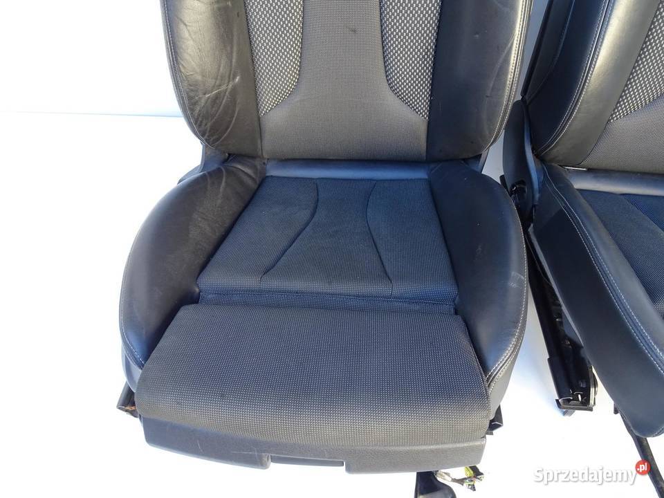 FOTELE FOTEL KANAPA PÓŁSKÓRA KOMPLET SLINE AUDI małopolskie