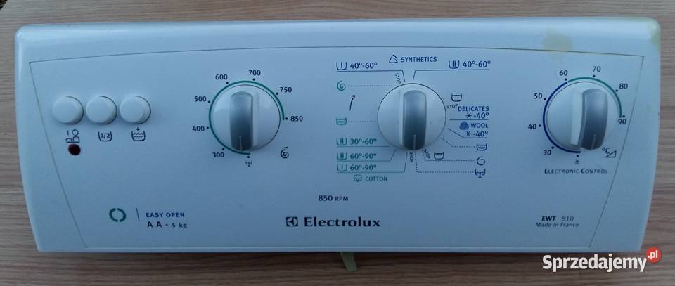 Moduł Sterowania Oryginalny Pralki Electrlux EWT Części i Akcesoria śląskie Gliwice