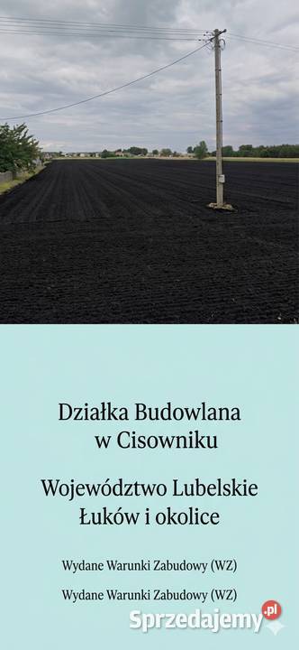 Działka budowlana inwestycja Cisownik
