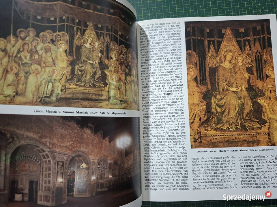 Ganz Siena Die Contraden und der Palio Piero miękka Mapy i przewodniki