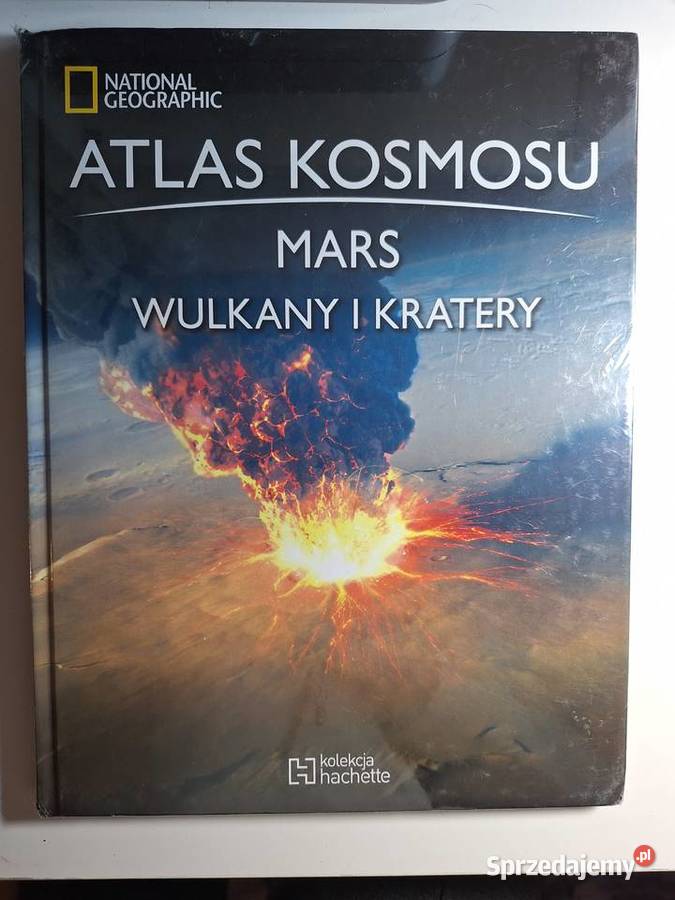 ATLAS KOSMOSU MARS Wulkany Kratery National Książki naukowe i popularnonaukowe