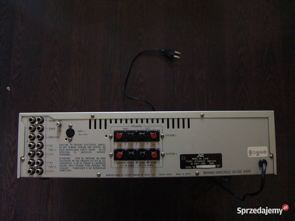 JVC AX40 equalizer Łódź