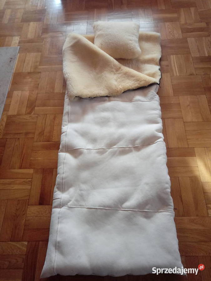 Śpiwór Naturalna Skóra Owcza ReluganPoduszka Dom i Ogród Szaflary