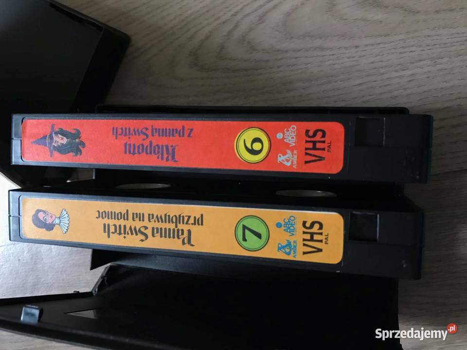 Panna Switch bajki na VHS stare kasety Video Warszawa sprzedam