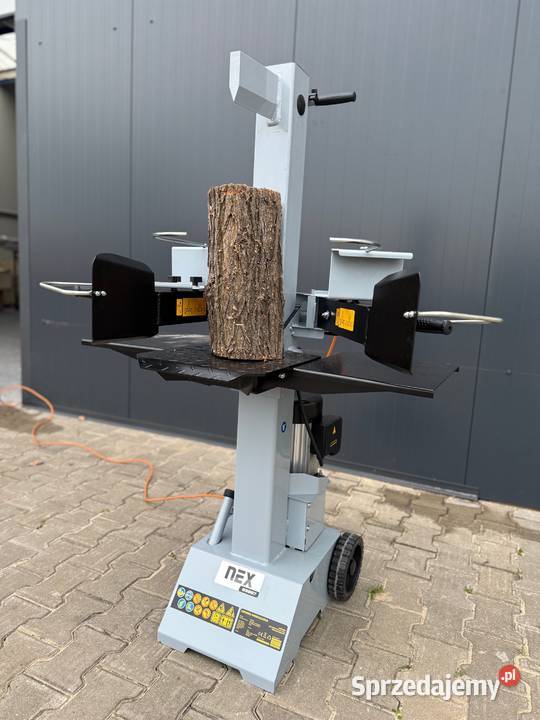 Hydrauliczna łuparka pionowa NEX 8 ton silnik Hipolitów