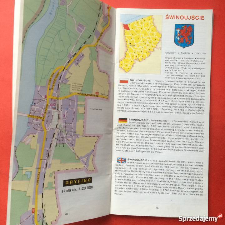 899 Informator Turystyczny Ziemia Szczecińska Szczecin