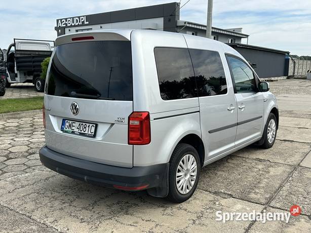 VOLKSWAGEN CADDY 20TDI Rok produkcji 2015 wielkopolskie Tuliszków