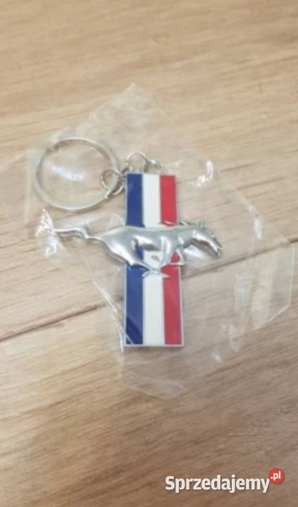 NOWY brelok breloczek do kluczy logo Mustang do Akcesoria samochodowe sprzedam