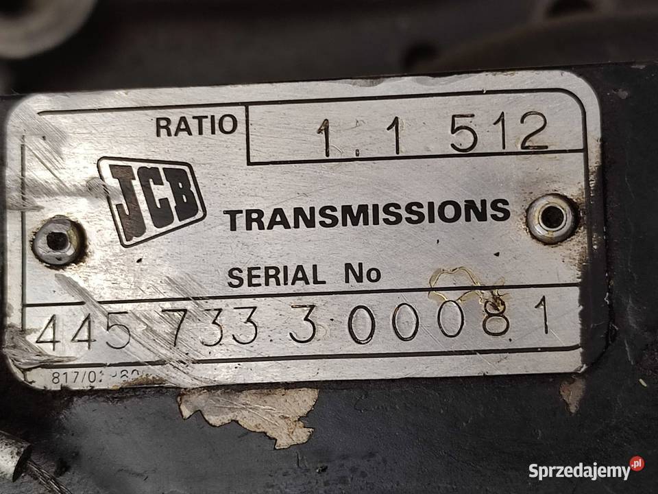 Wałek skrzyni biegów 44503014 JCB wielkopolskie Wilkowo sprzedam