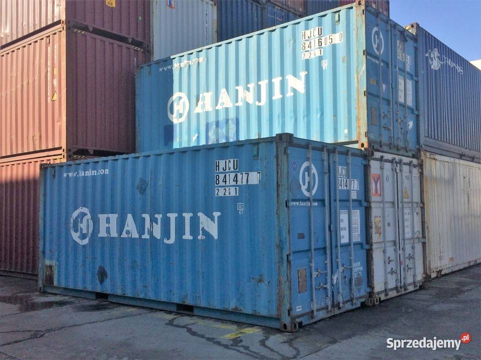 Kontener morski magazynowy 20 używany 6 m Kraków