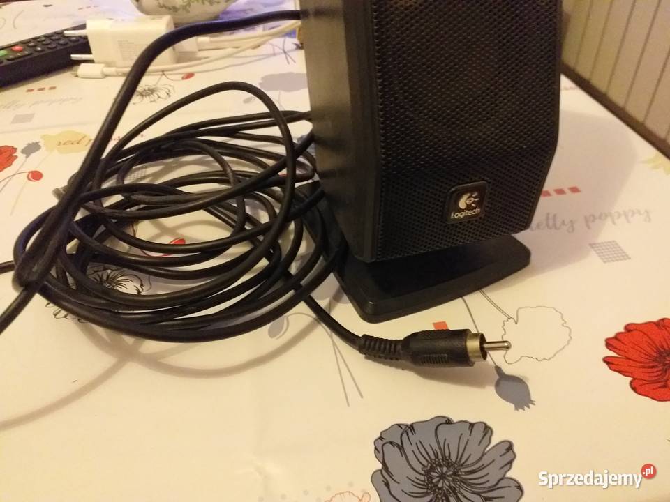 logitech eagle głośnik czarny cinch rca świętokrzyskie