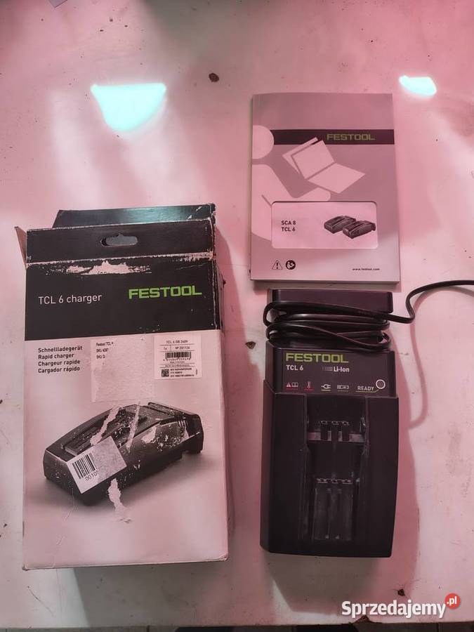 Szybka ładowarka TCL 6 Festool Narzędzia Zawiercie