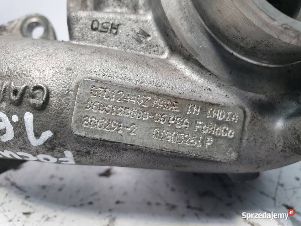 TURBOSPRĘŻARKA Ford Focus III MK3 16 TDCI turbo Chełm