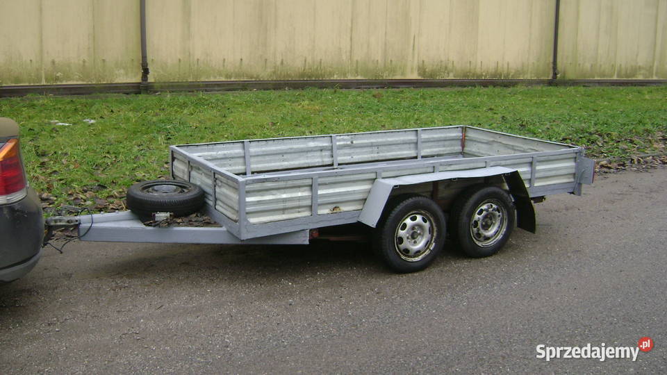 Przyczepka przyczepa dwupsiowa 300x150 na łódzkie Radomsko