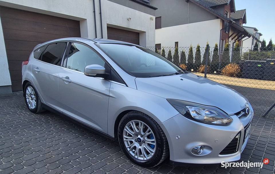 Ford focus mk3 srebrny Mosina