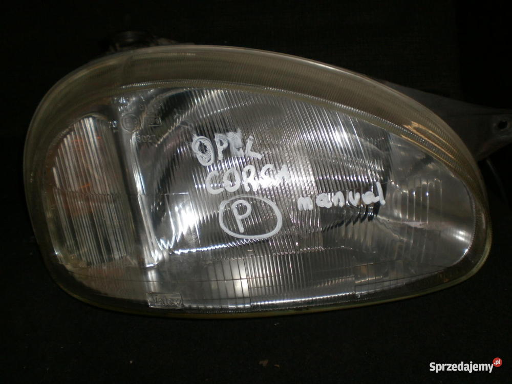 Lampa Przednia Prawa Opel Corsa B, Tanio ! - Sprzedajemy.pl